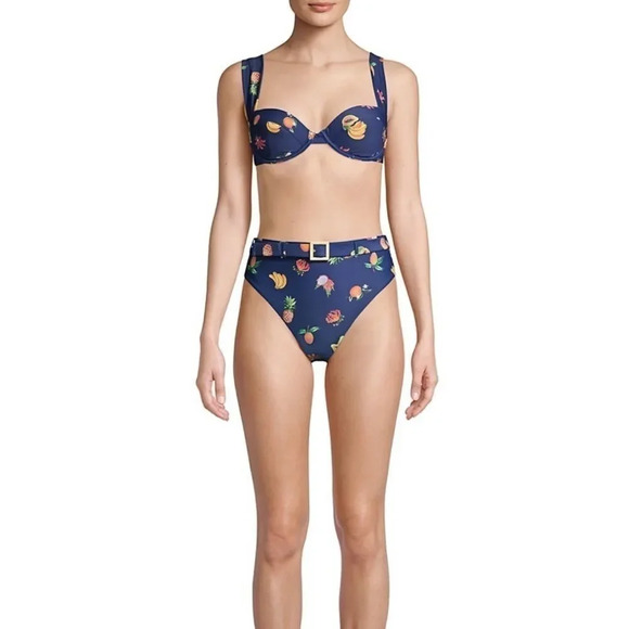 NEW! “Claudia” Fruit Print Underwire Bikini Top 🥭 - Picture 4 of 11